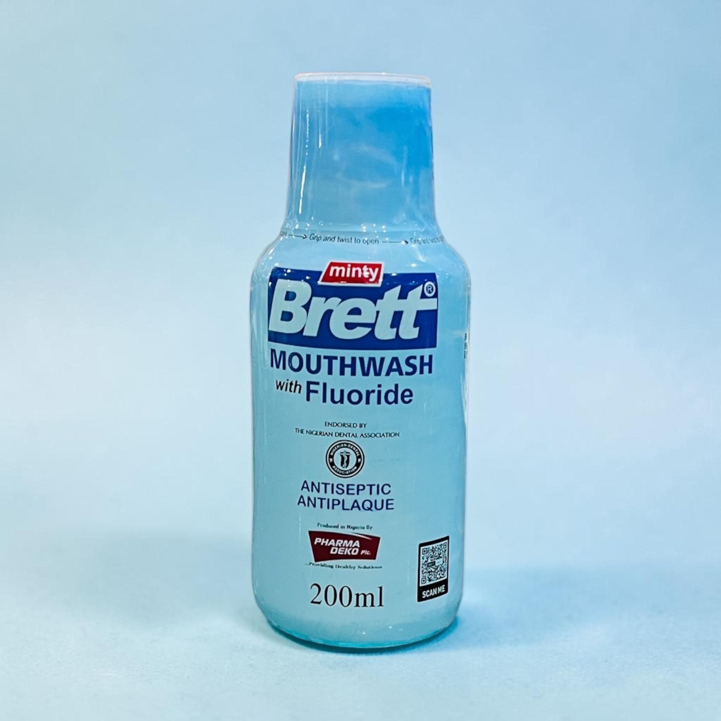 BRETT MINTY MOUTHWASH 200ML